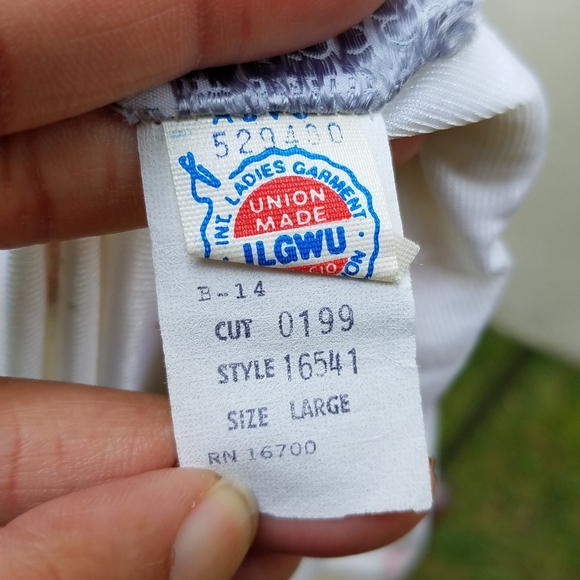 Vintage 70's Floral Robe Tom Bezduda set- Large - Picture 6 of 8